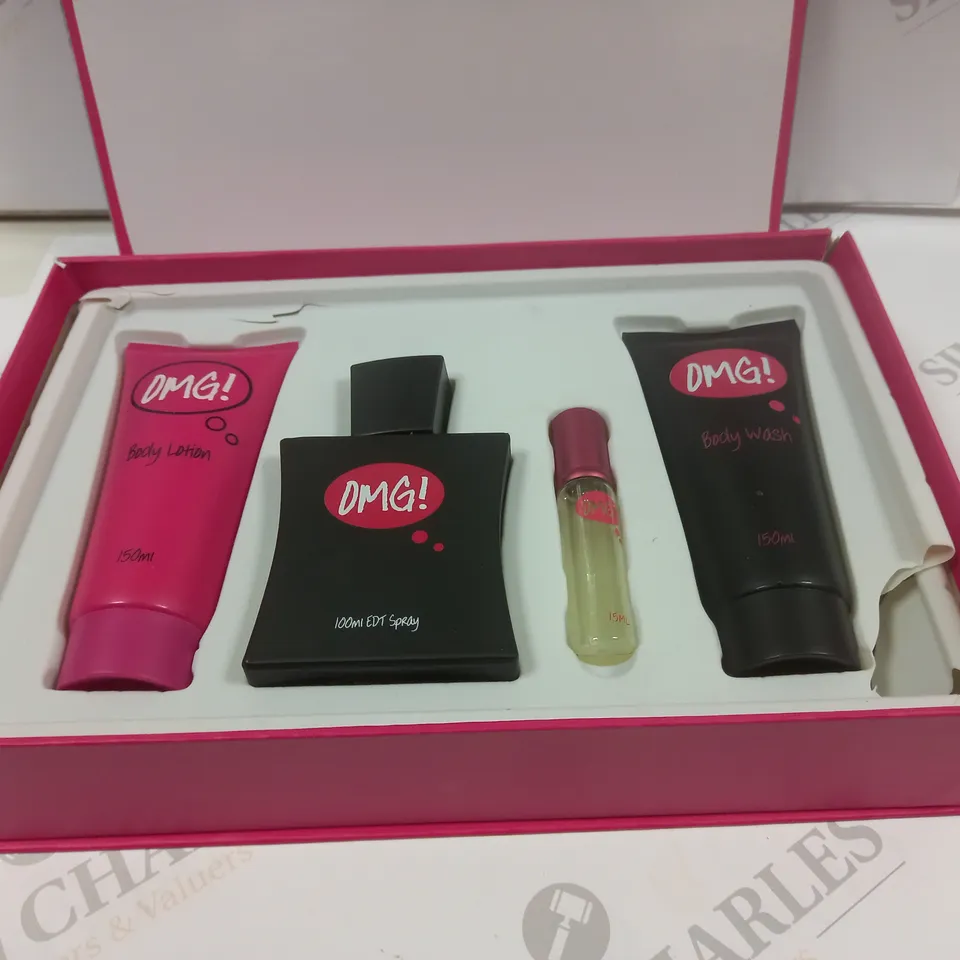 OMG 100ML EDT, 150ML BODY LOTION, 150ML BODY WASH + 15ML EDT 