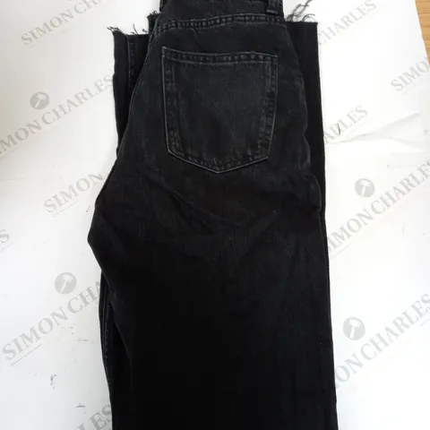 ZARA BLACK DENIM JEANS SIZE 34