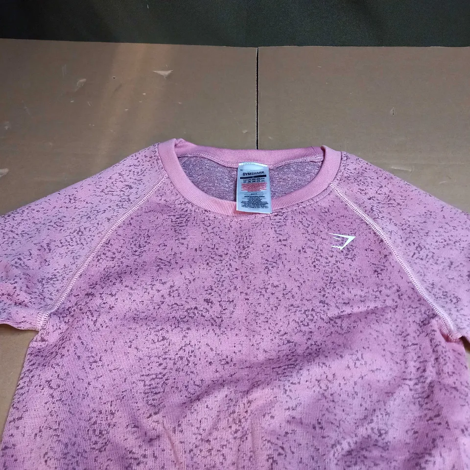 GYMSHARK WORKOUT SHIRT SIZE S