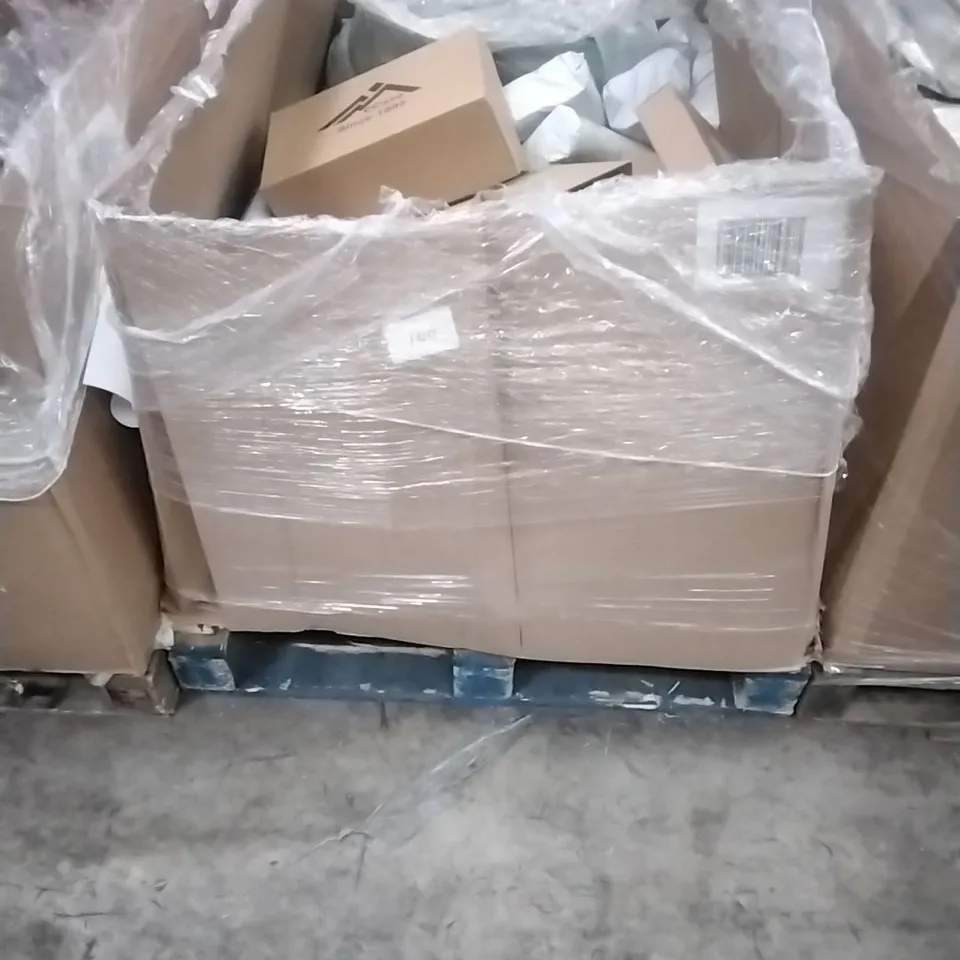 PALLET TO CONTAIN A LARGE QUANTITY OF; MENS AND WOMENS FASHION, FOOTWEAR, ETC