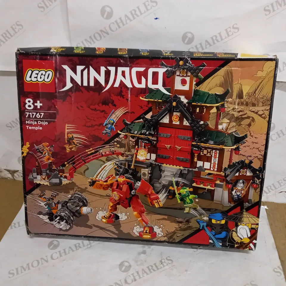 BOXED LEGO NINJAGO 71767 NINJA DOJO TEMPLE    8+ RRP £89.99