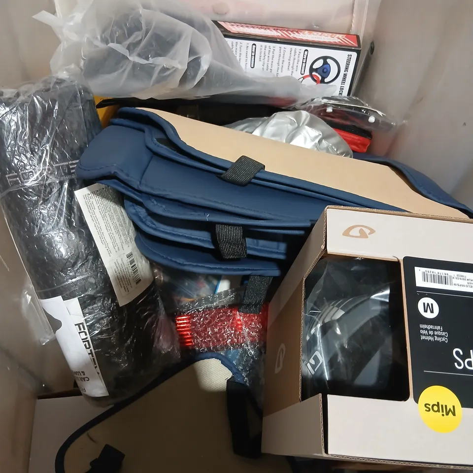 CAGE OF ASSORTED UNPROCESSED VEHICLES PARTS AND ACCESSORIES