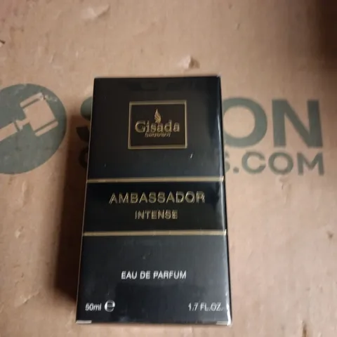 GISADA AMBASSADOR INTENSE EAU DE PARFUM 50ML – BOXED