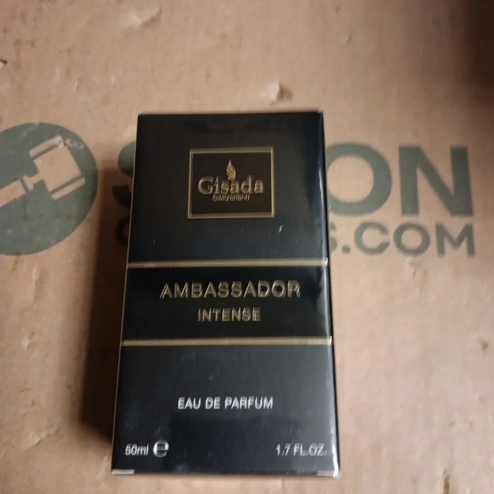 GISADA AMBASSADOR INTENSE EAU DE PARFUM 50ML – BOXED