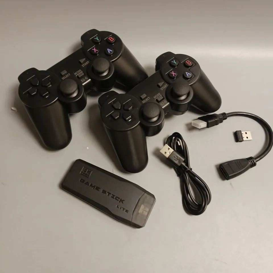 LITE 2.4G WIRELESS CONTROLLER GAMEPAD HIGH SENSITIVITY ANTISKID DESIGN WITH 4K ULTRA HD GAME STICK