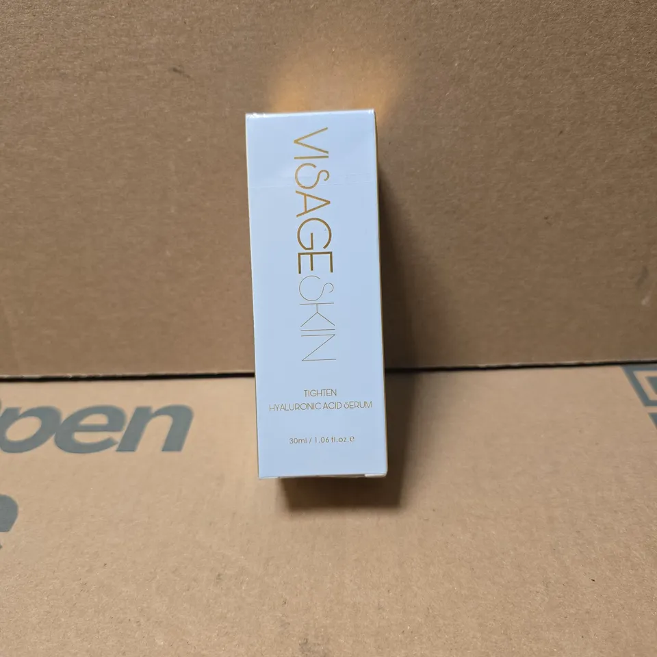 VISAGESKIN TIGHTEN HYALURONIC ACID SERUM 30ML SEALED
