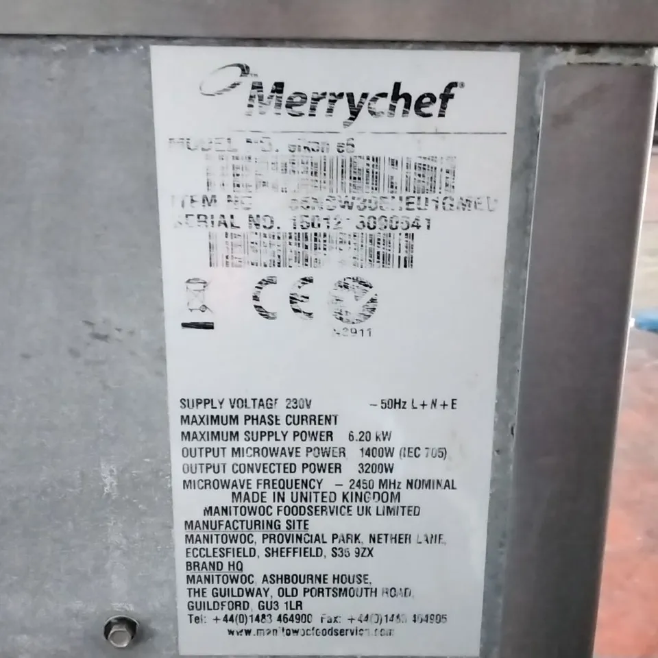 MERRYCHEF EIKON 5 HIGH SPEED OVEN