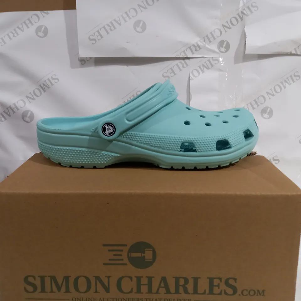 PAIR OF CROCS IN CYAN BLUE - EU SIZE 44