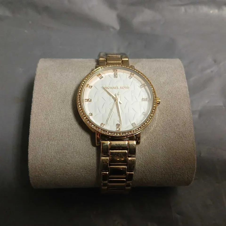 BOXED MICHAEL KORS MK-4594 ROSE GOLD WATCH