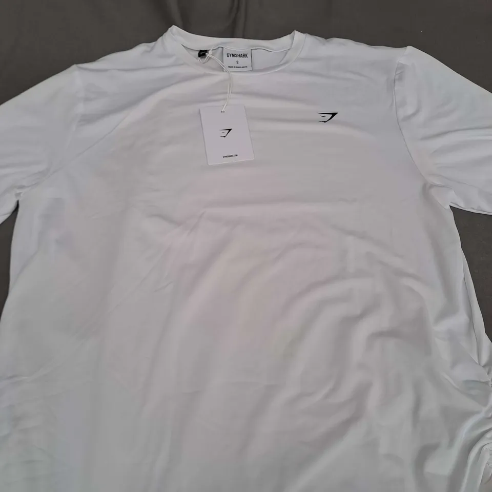 GYMSHARK OVERSIZED RUCHED T-SHIRT SIZE S