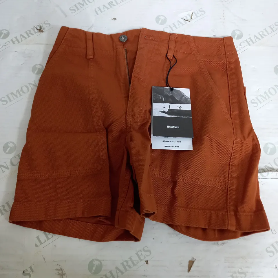 FINISTERRE YARREL SHORTS IN TERRA COTTA - 26R