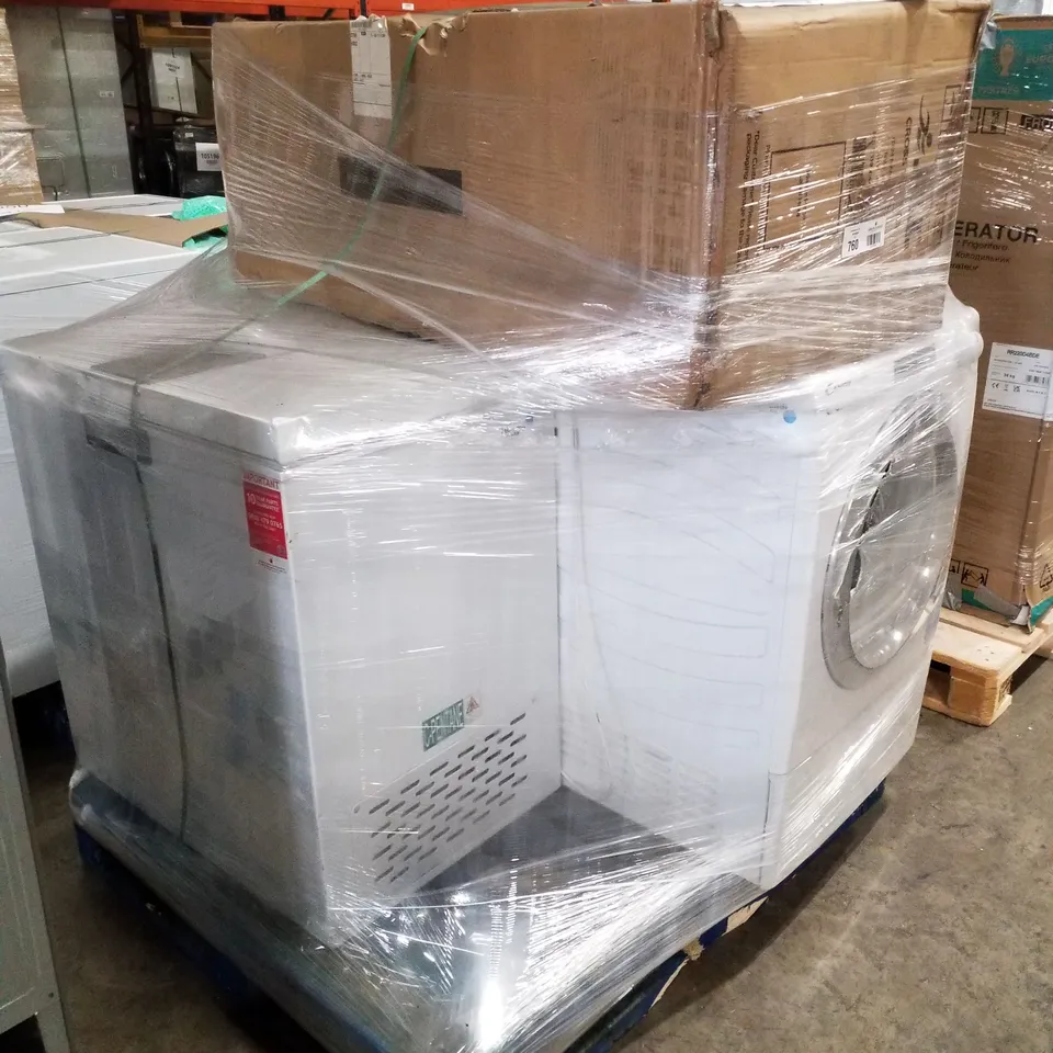 PALLET OF APPROXIMATELY 4 UNPROCESSED RAW RETURN ELECTRICAL GOODS TO INCLUDE;