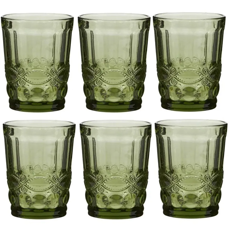 BOXED JAIDYN DRINKING GLASS SET