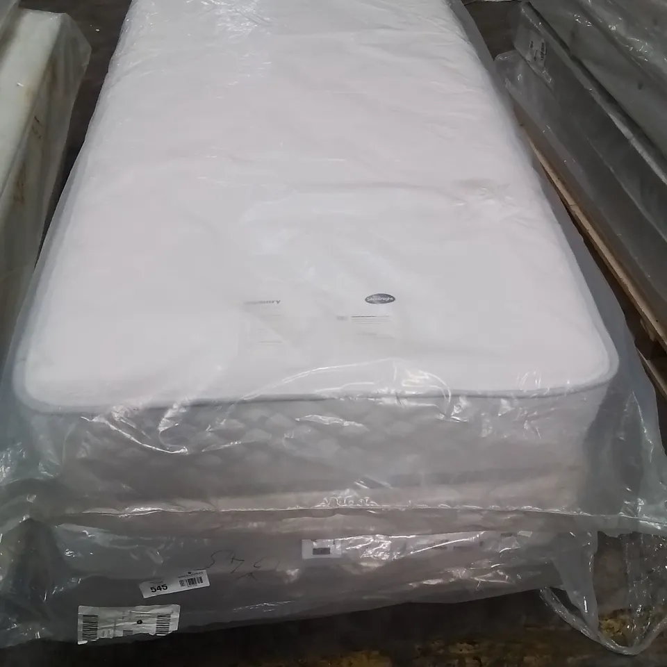QUALITY BAGGED SILENTNIGHT 1000 POCKET MEMORYFOAM SINGLE MATTRESS 