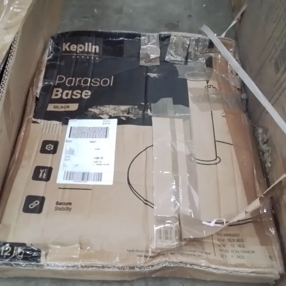 BOXED KEPLIN GARDEN PARASOL BASE