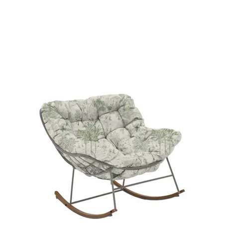 MY GARDEN STORIES OSLO PADDED LARGE ROCKING CHAIR