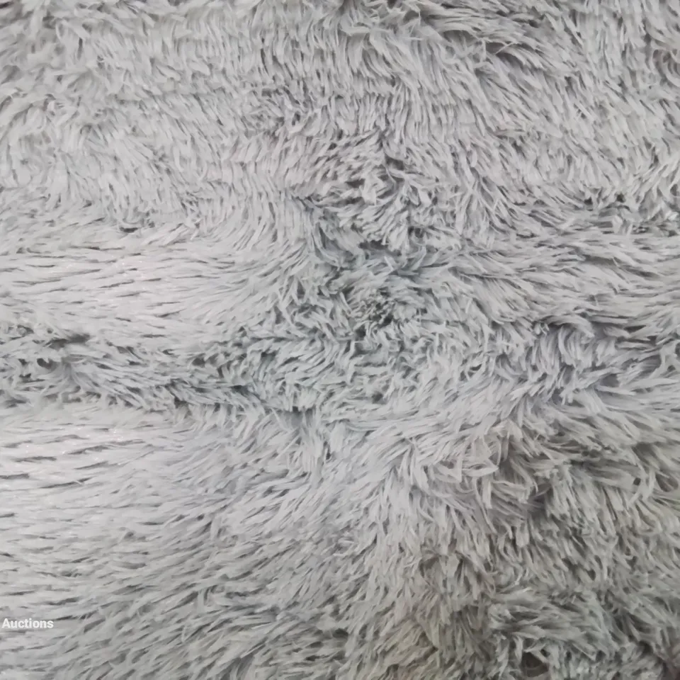 BLUE SHAGGY RUG 124X174