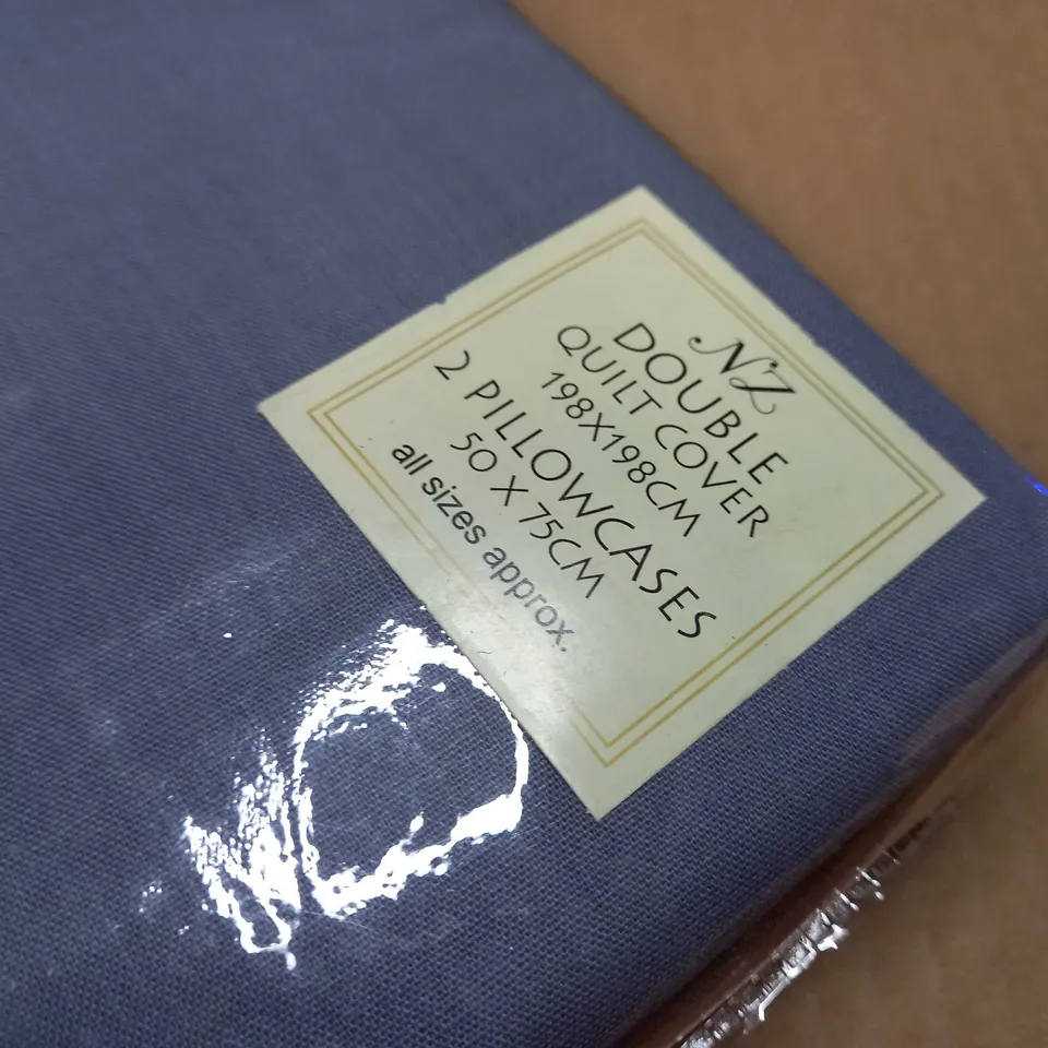 PACKAGED NIGHT ZONE PURPLE DOUBLE QUILT COVER