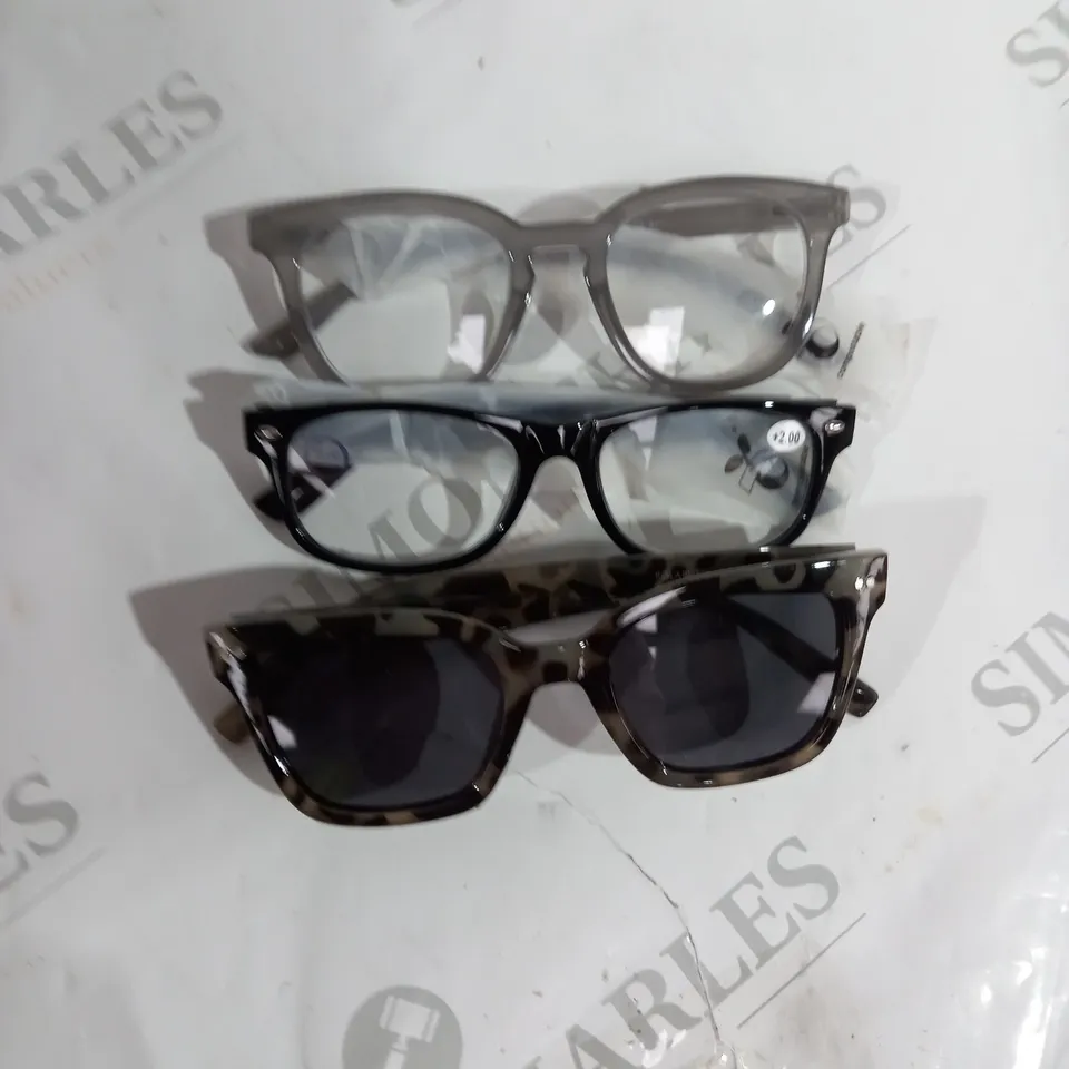 HUMMINGBIRD SUNGLASSES AND READING GLASSES GREY MIX