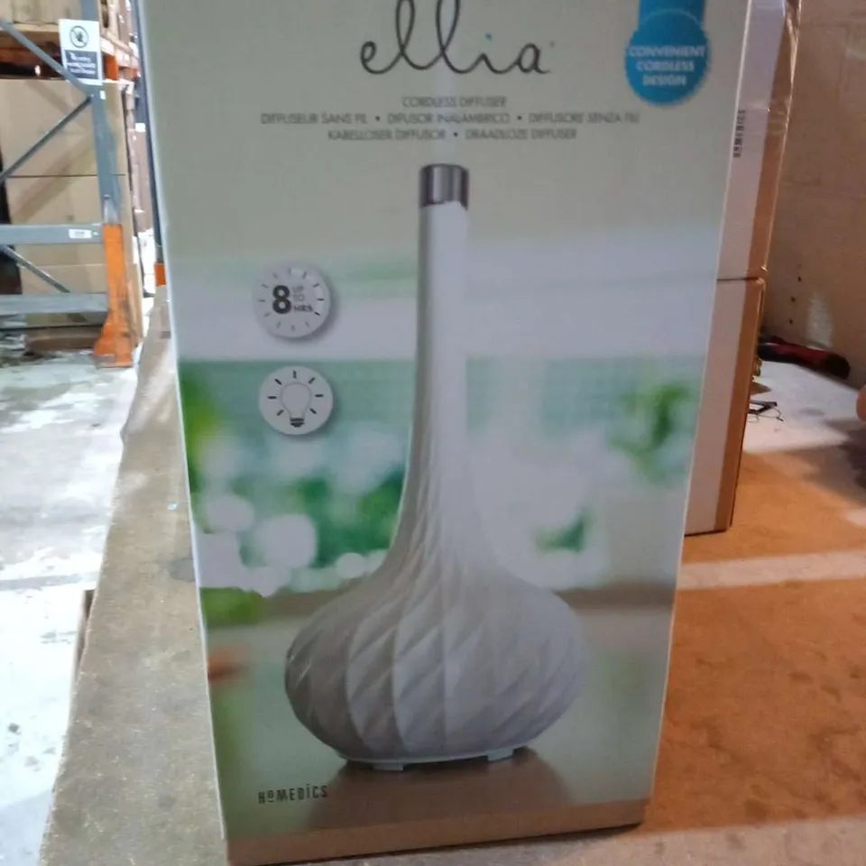 BOXED ELLIA CORDLESS DIFFUSER