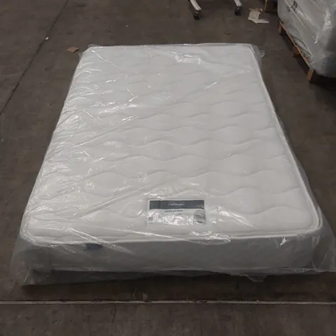 QUALITY BAGGED SILENTNIGHT 1000 POCKET 135CM DOUBLE MATTRESS