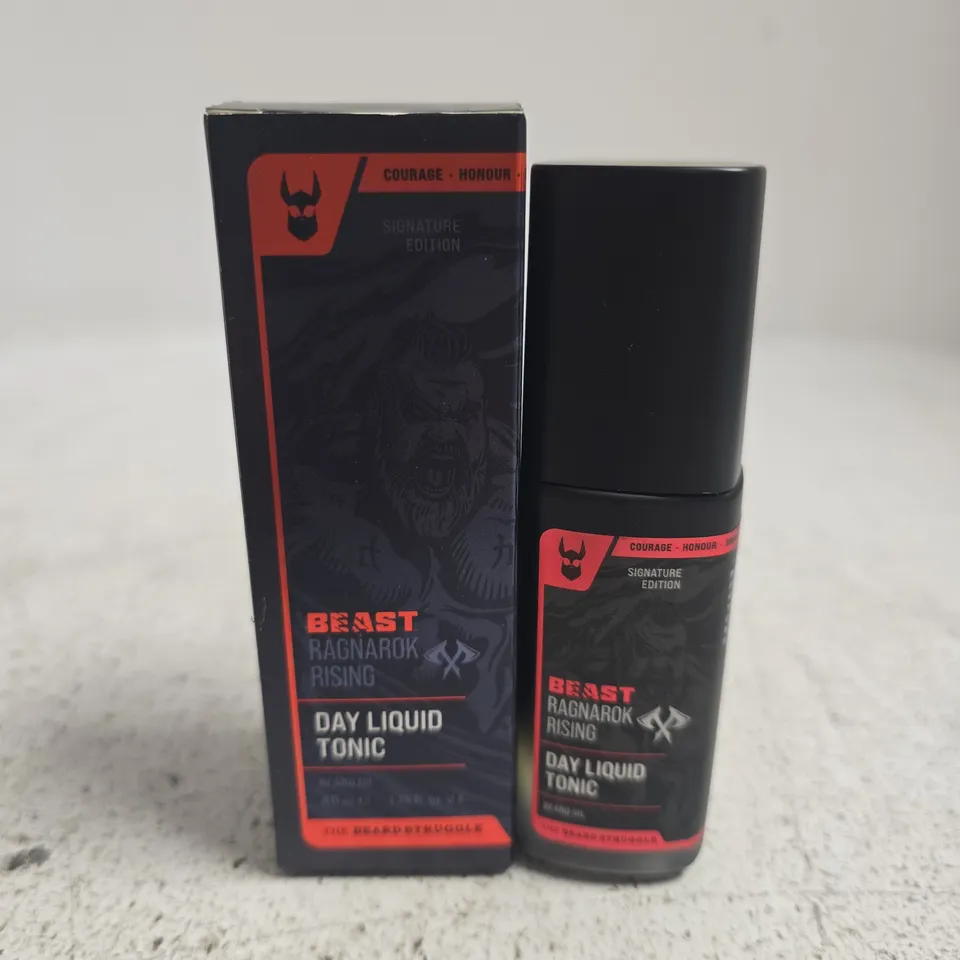 BOXED THE BEARD STRUGGLE THE BEAST LINE BEARD OIL FOR MEN RAGNAROK RISING EDDIE HALL BEAST LINE (40ML)