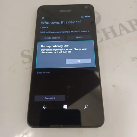 MICROSOFT MOBILE PHONE
