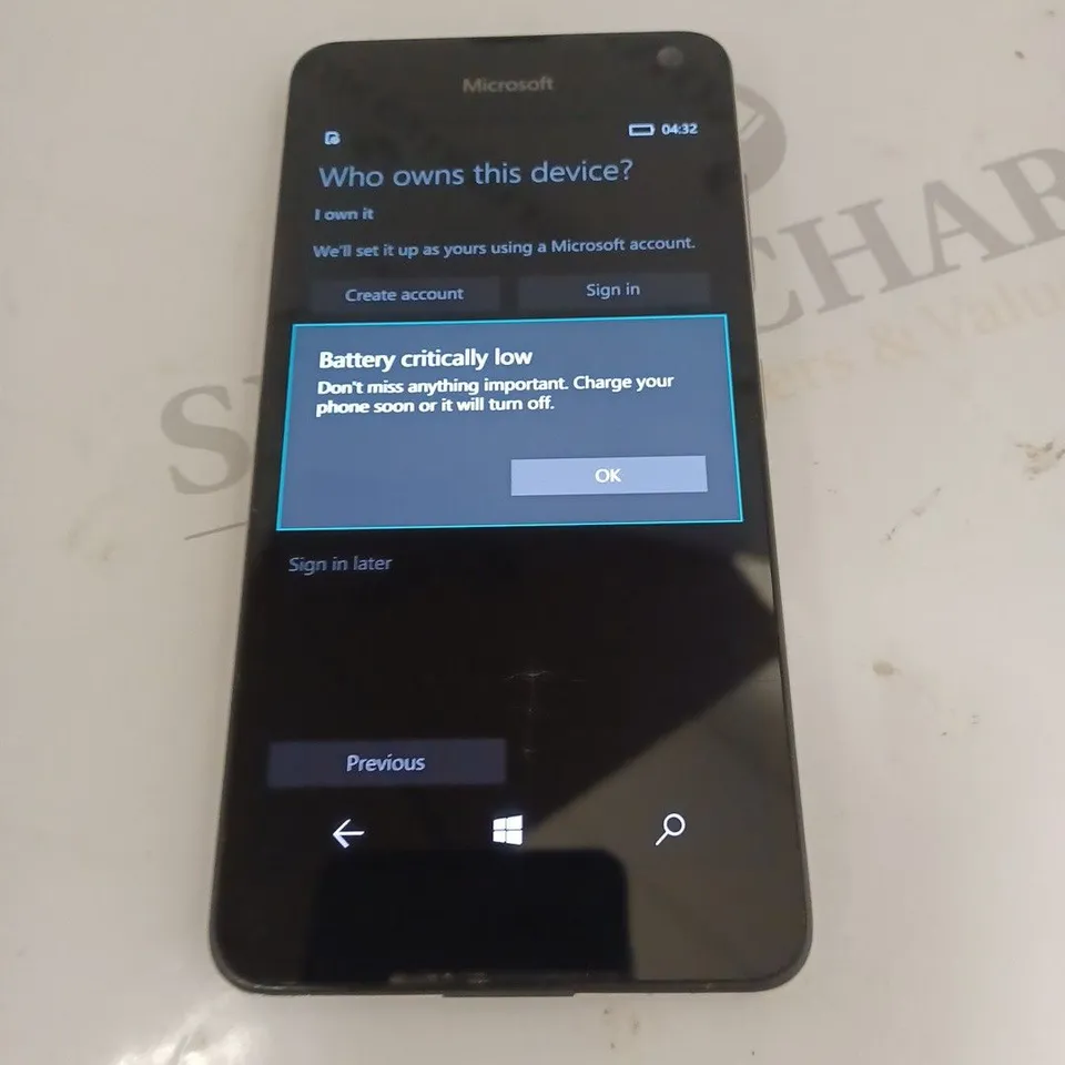 MICROSOFT MOBILE PHONE 