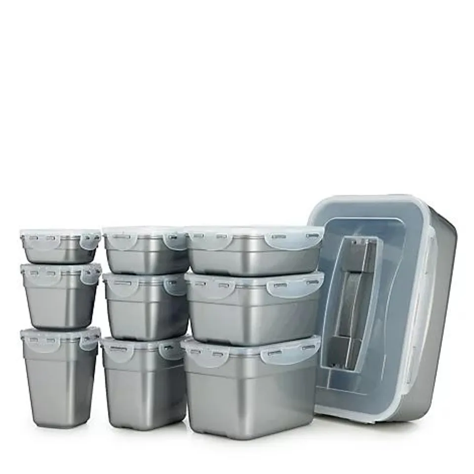 LOCKNLOCK 10 PIECE PANTRY STORAGE CONTAINER SET BOXED