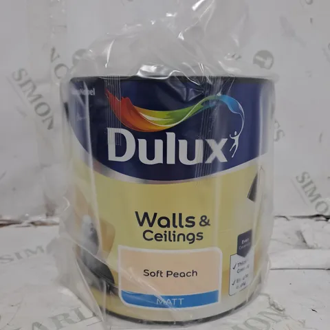 5010212105405 DULUX SOFT PEACH MATT 2.5L - COLLECTION ONLY
