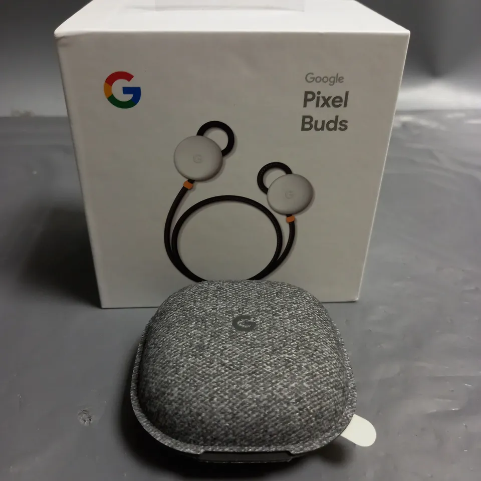 BOXED GOOGLE PIXEL BUDS WITH CHARGING CASE