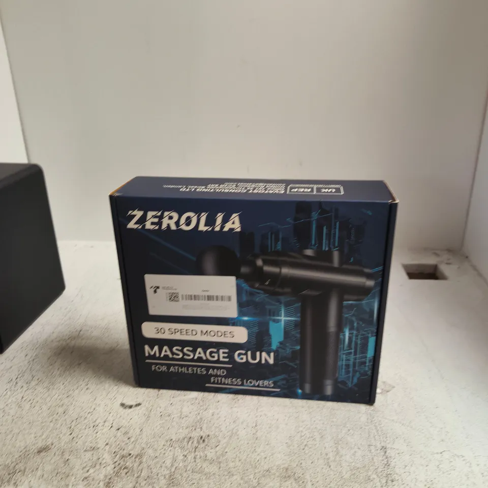 ZEROLIA MASSAGE GUN – 30 SPEED MODES (ATHLETES & FITNESS LOVERS)