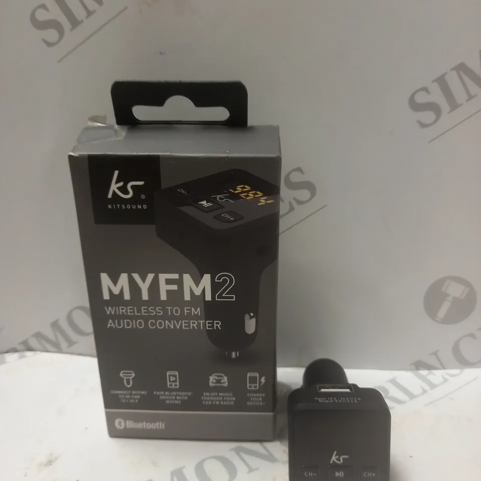 BOX OF APPROX 20 ASSORTED  KITSOUND MYFM 2 FM TRANSMITTER 