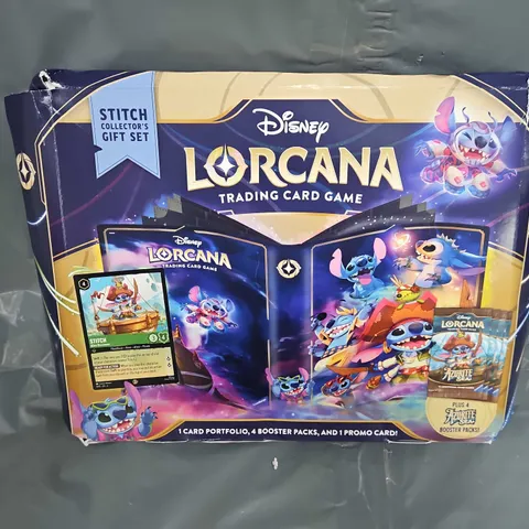 BOXED DISNEY LORCANA TCG AZURITE SEA SET 6 - STITCH COLLECTORS GIFT SET