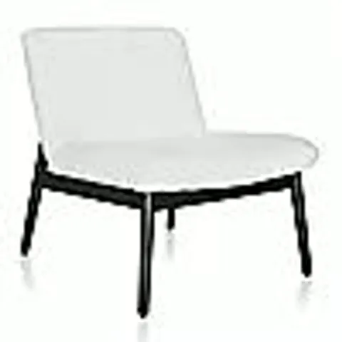 HOME STORIES BOUCLE LOUNGE CHAIR
