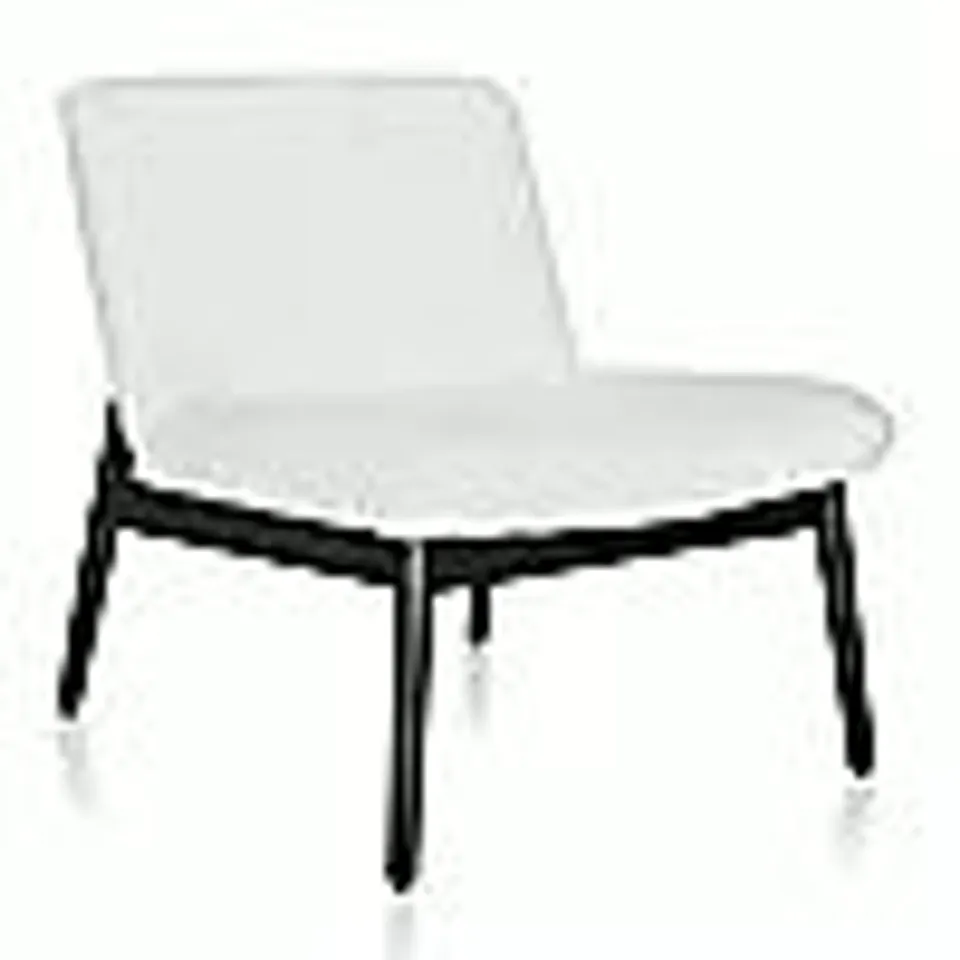 HOME STORIES BOUCLE LOUNGE CHAIR