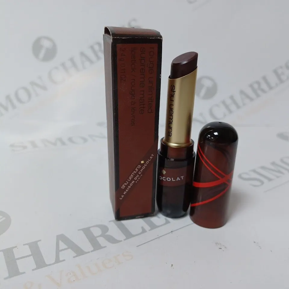 APPROXIMATELY 60 BOXED ROUGE UNLIMITED SUPREME MATTE BLACK BERRY LIPSTICK 