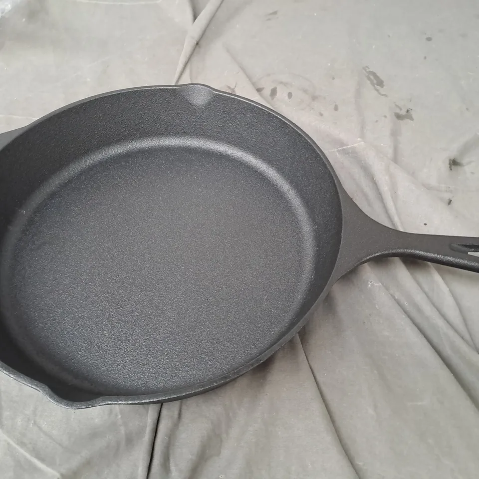 PRE-SEASONED CAST IRON SKILLET - 12 INCH