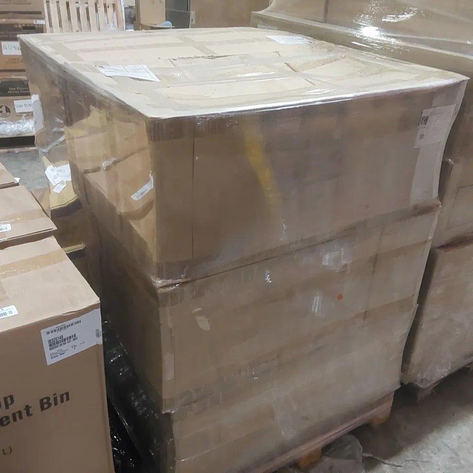 PALLET CONTAINING A LARGE QUANTITY OF ASSORTED BATHROOM FURNITURE PARTS INCLUDING: SAVENA SINGLE DRAWER VANITY BASE