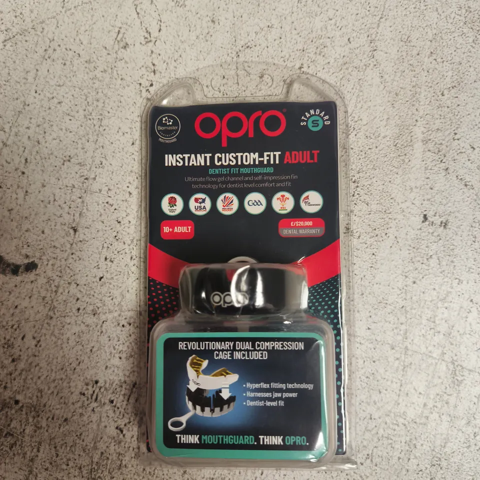 OPRO INSTANT CUSTOM-FIT ADULT MOUTHGUARD