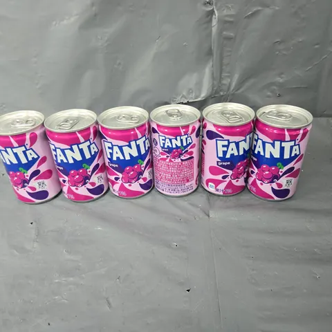 APPROXIMATELY 15 FANTA GRAPE MINI CANS