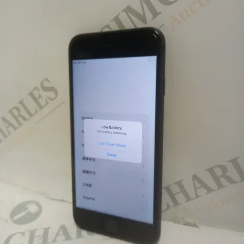 APPLE IPHONE SE IN BLACK