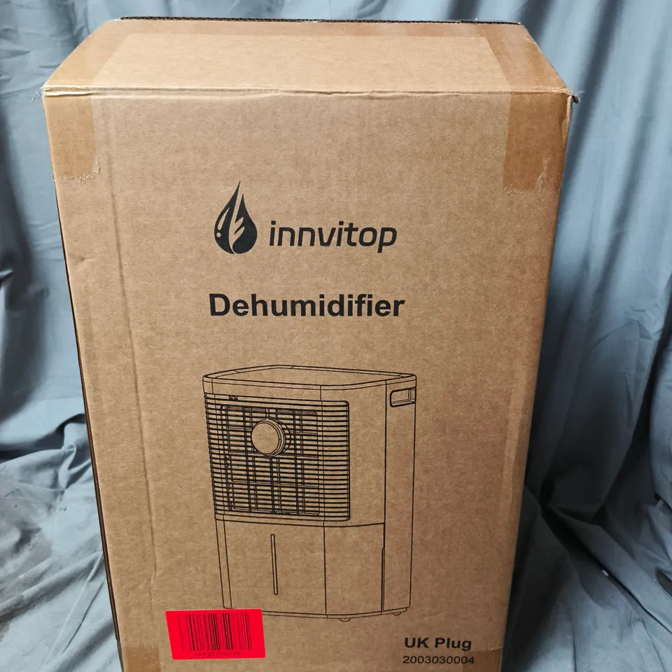 INNVITOP DEHUMIDIFIER – UK PLUG (MODEL 2003030004) 