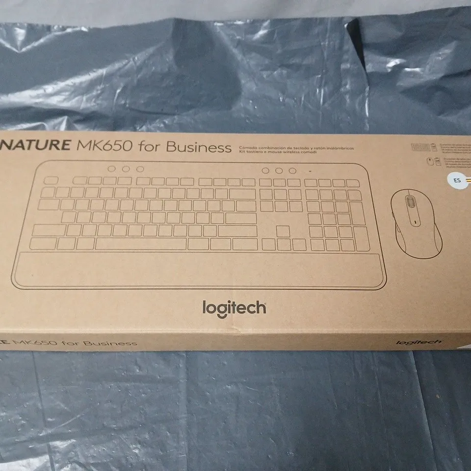 LOGITECH SIGNATURE MK650 FOR BUSINESS KEYBOARD & MOUSE – BOXED