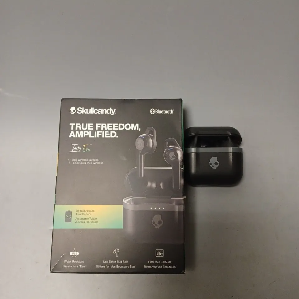 SKULLCANDY INDY EVO TRUE WIRELESS EARBUDS