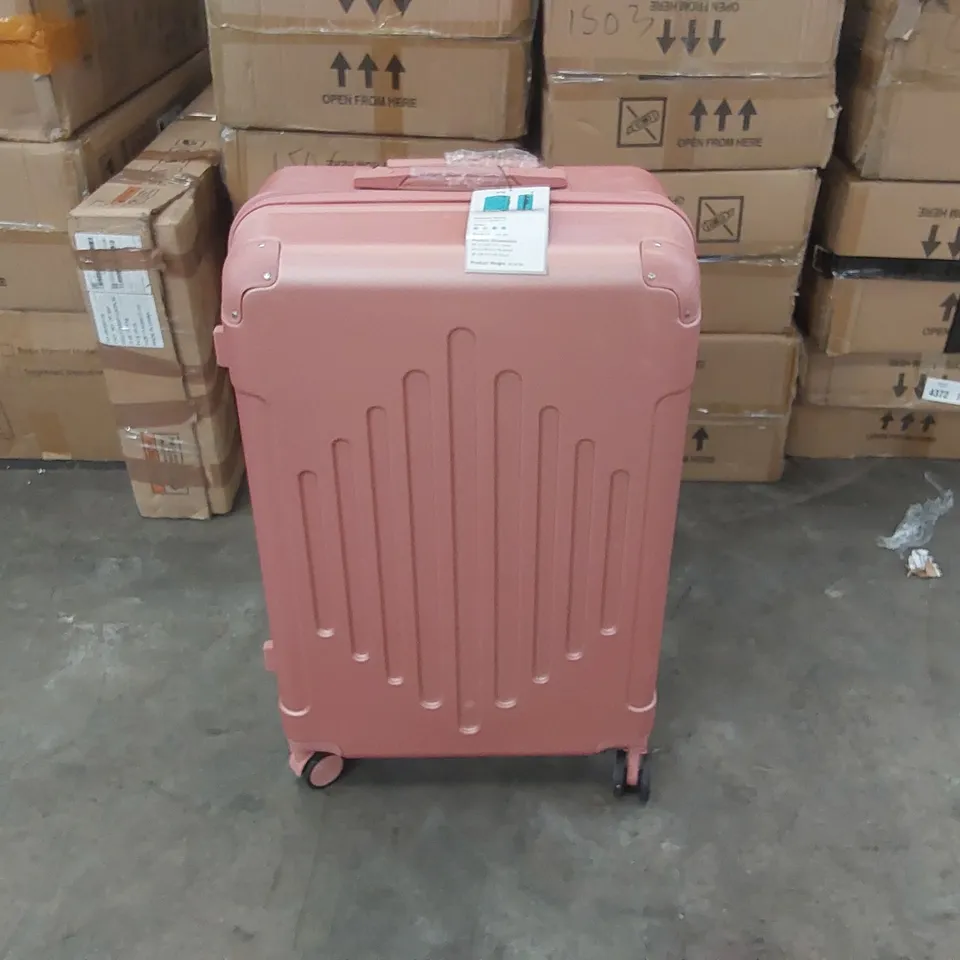 BOXED HARDSHELL SUITCASE SET - PINK