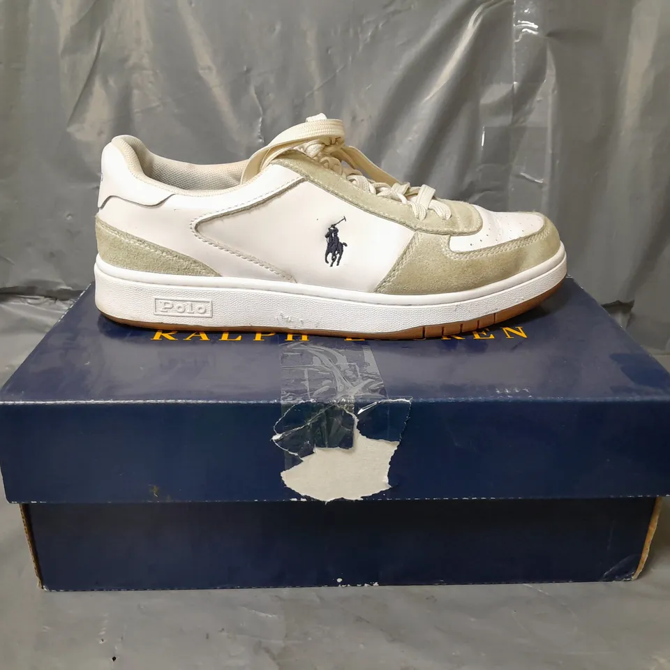 RALPH LAUREN POLO TRAINERS SIZE 6