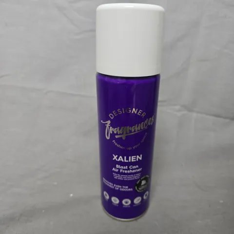 12 DESIGNER FRAGRANCES XALIEN BLAST CAN AIR FRESHENERS (12X300ML)