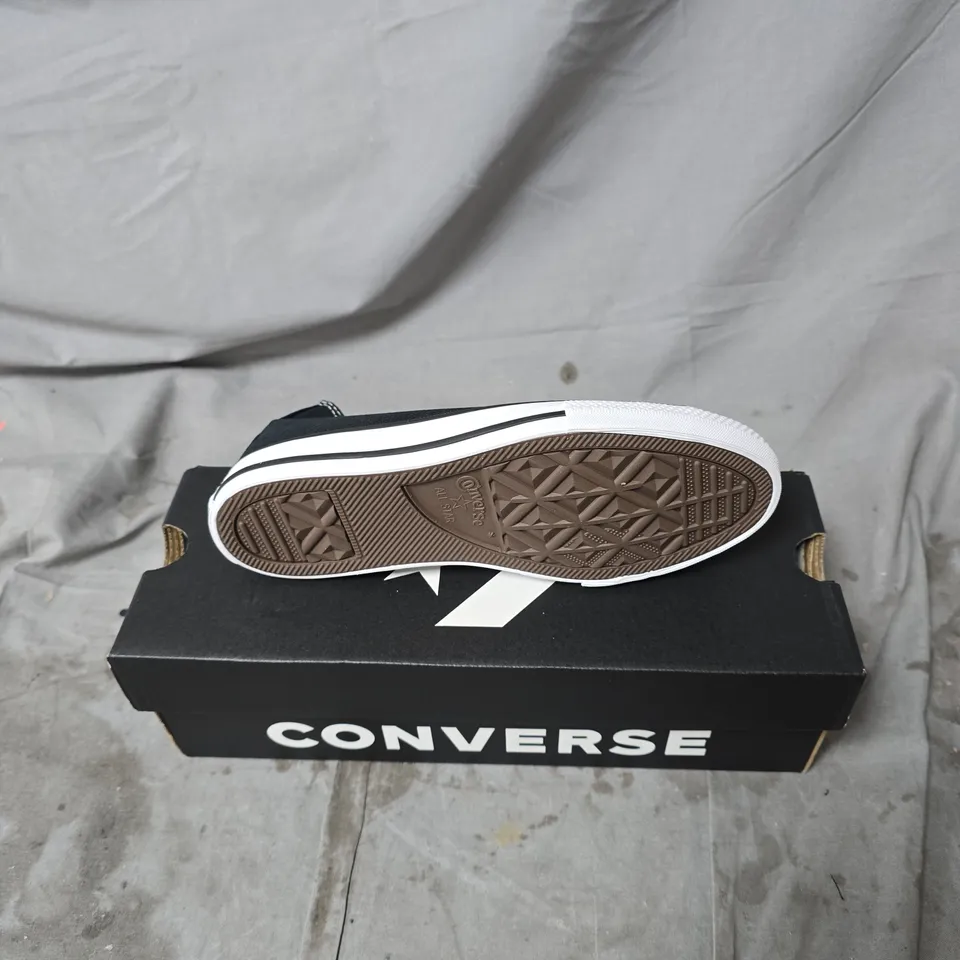 CONVERSE CHUCK TAYLOR ALL STAR HIGH-TOP SNEAKERS – BLACK SIZE 1.5