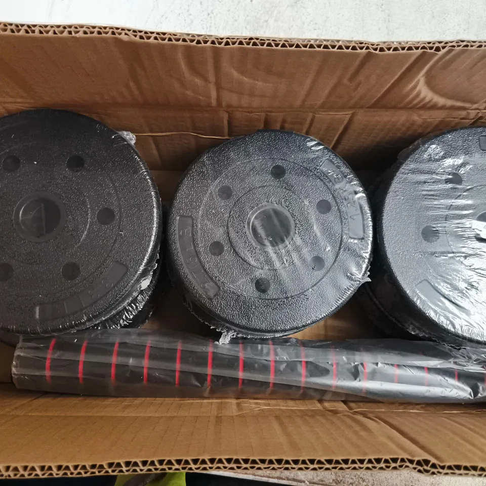 UNBRANDED WEIGHT & BAR SET